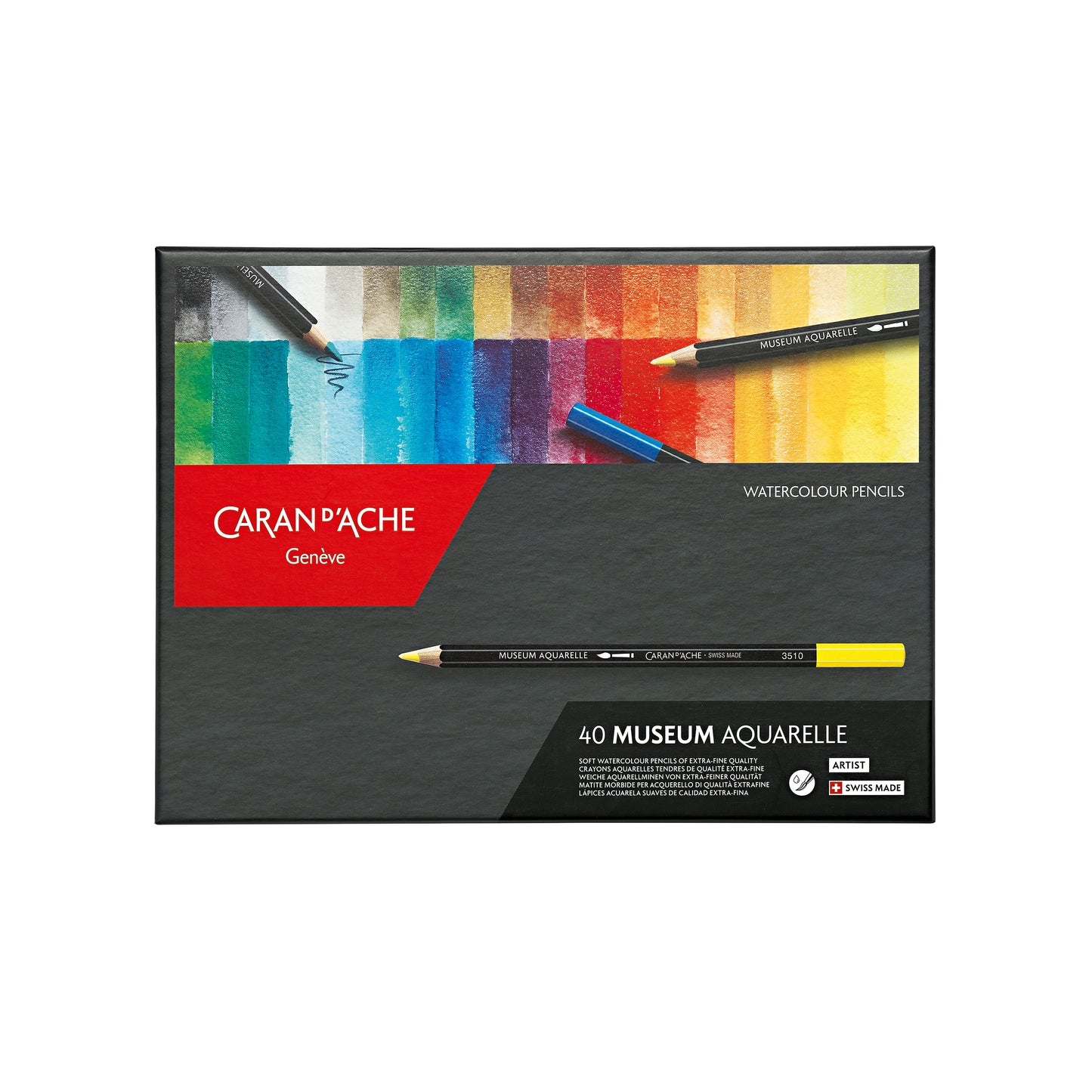 Box of 40 Colours MUSEUM Aquarelle