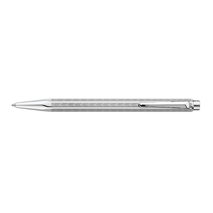 Platinum-Coated ECRIDOR™ CHEVRON Ballpoint Pen