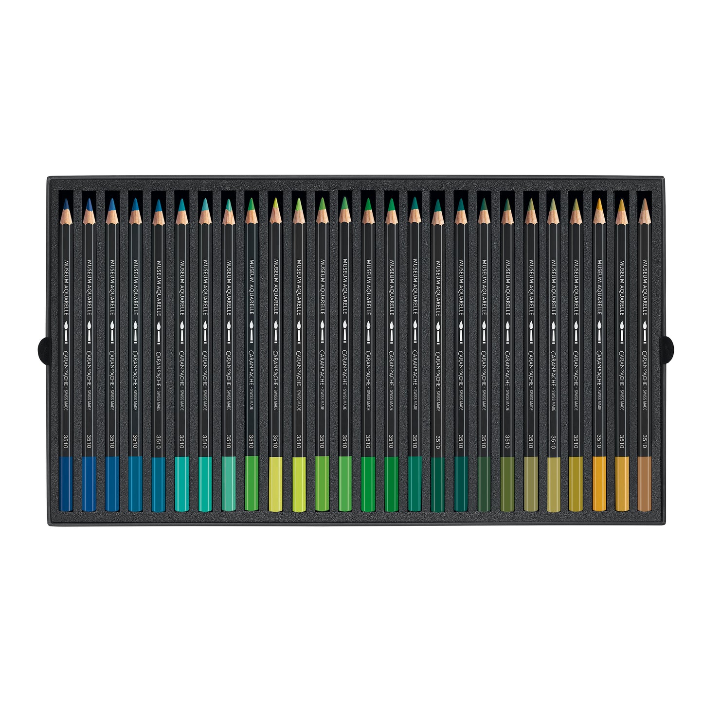 Box of 76 Colours MUSEUM Aquarelle + 2 TECHNALO