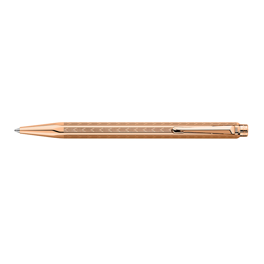 Rose-Gilded ECRIDOR™ CHEVRON Ballpoint Pen