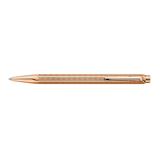 Rose-Gilded ECRIDOR™ CHEVRON Ballpoint Pen