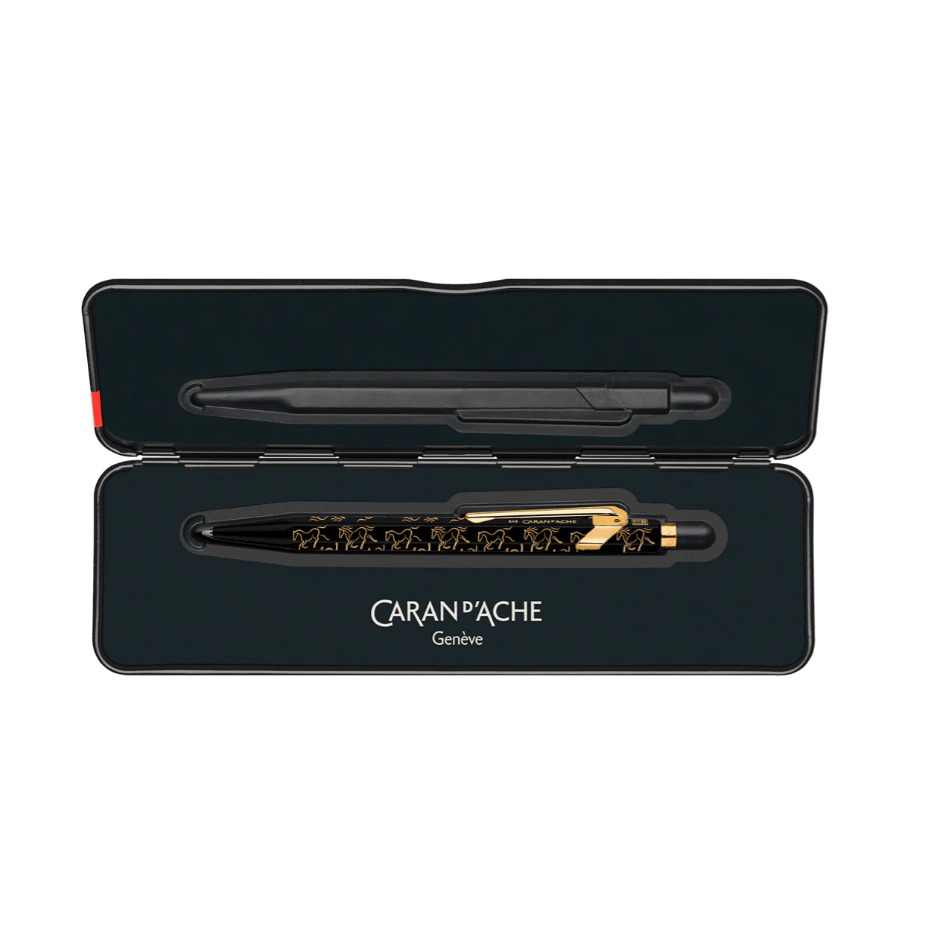 PRE- ORDER Caran d'Ache Ballpoint Pen 849™ Horse Black - Special Edition