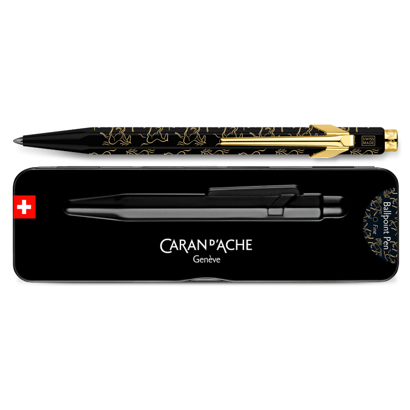 PRE- ORDER Caran d'Ache Ballpoint Pen 849™ Horse Black - Special Edition