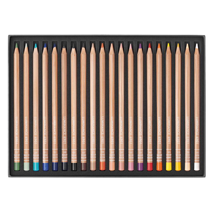 Caran D'Ache Box of 20 Colours LUMINANCE 6901™
