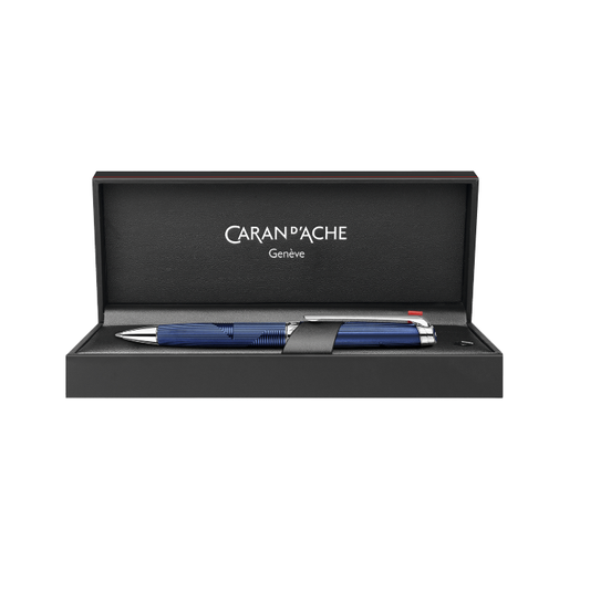 Caran d'Ache Léman Bleu Marin Ballpoint Pen