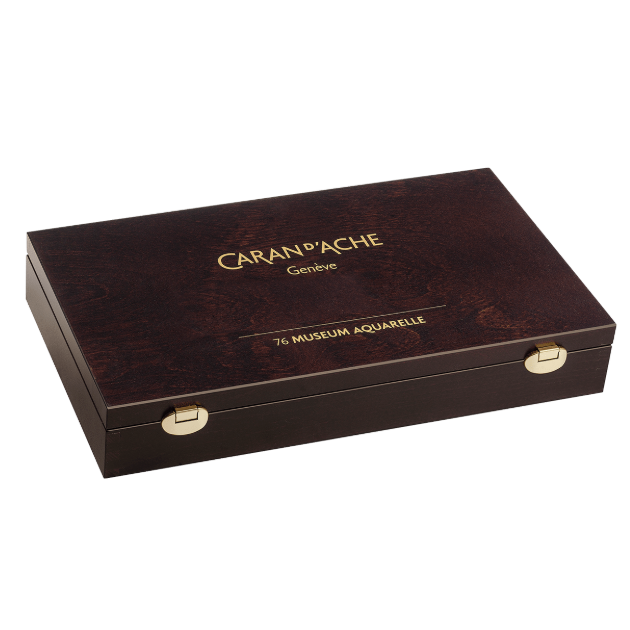 SPECIAL EDITION WOODEN BOX: 80 Colours MUSEUM Aquarelle