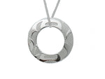Load image into Gallery viewer, Silver Pewter Equilibrium Pendant ( Eagle )
