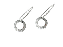 Load image into Gallery viewer, Silver Pewter Equilibrium Earrings
