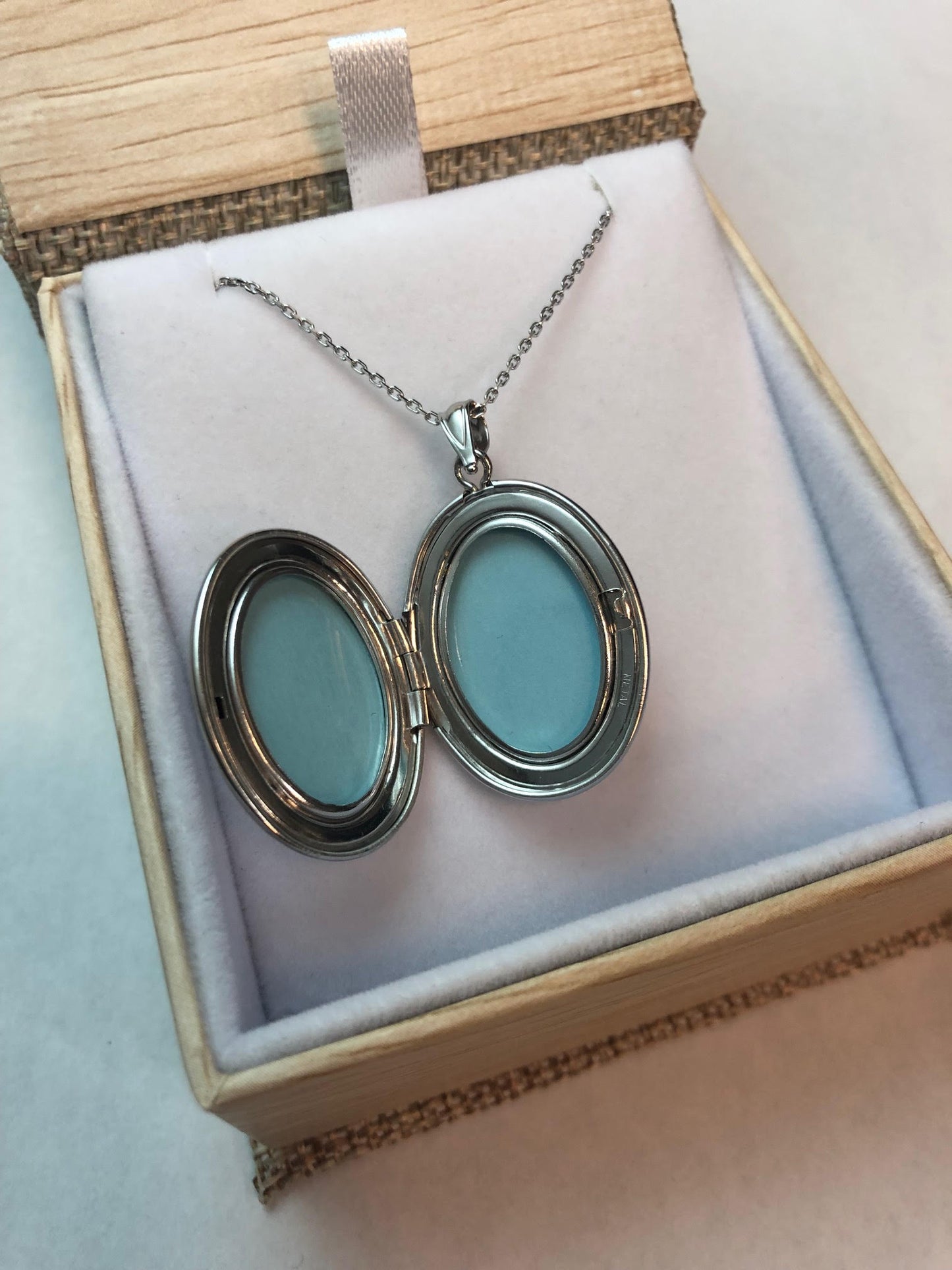 Oval Love You to the Moon Locket