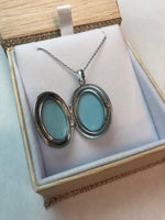 Load image into Gallery viewer, Oval Love You to the Moon Locket
